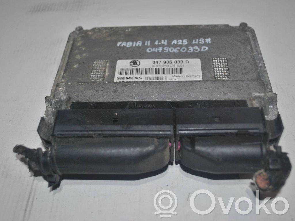 Skoda Fabia Mk2 (5J) Engine control unit/module ECU 