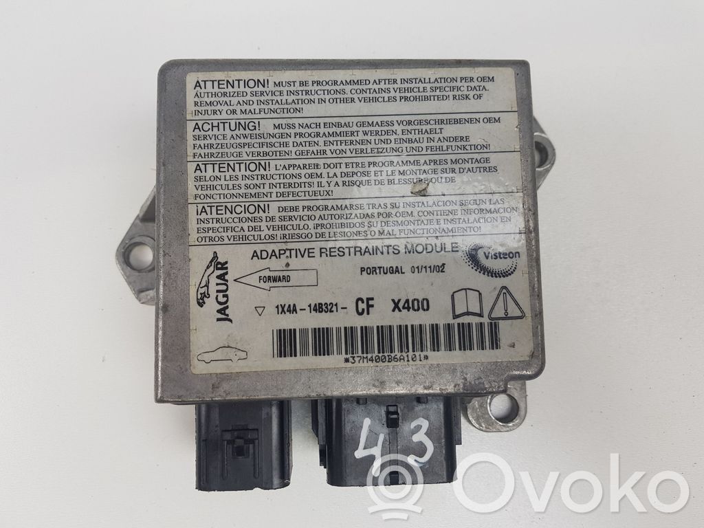 Jaguar X-Type Airbag control unit/module 