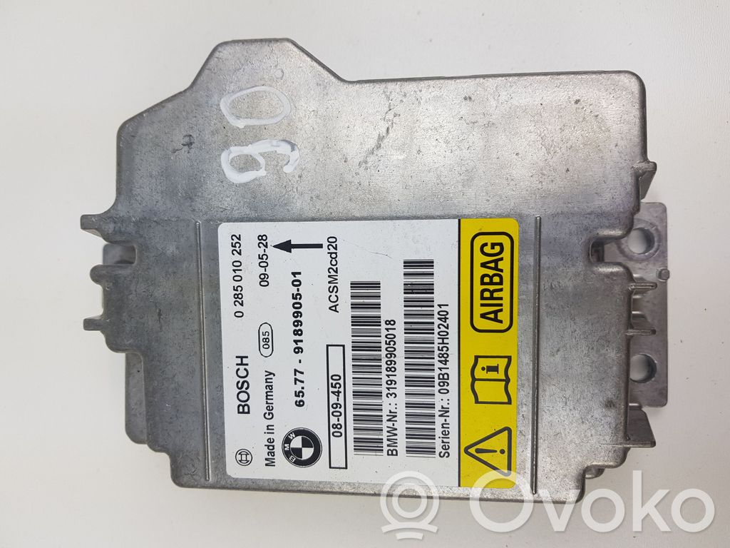 Module de contrôle airbag   6577918990501,0285010252