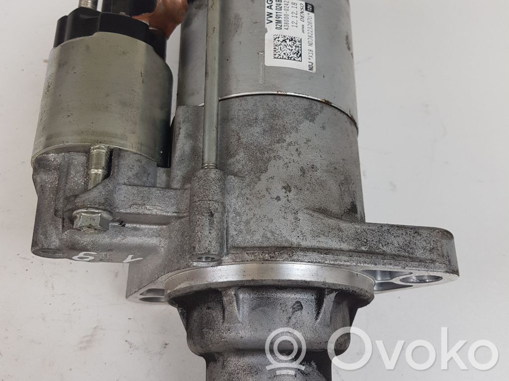 Starter motor   02M911024B