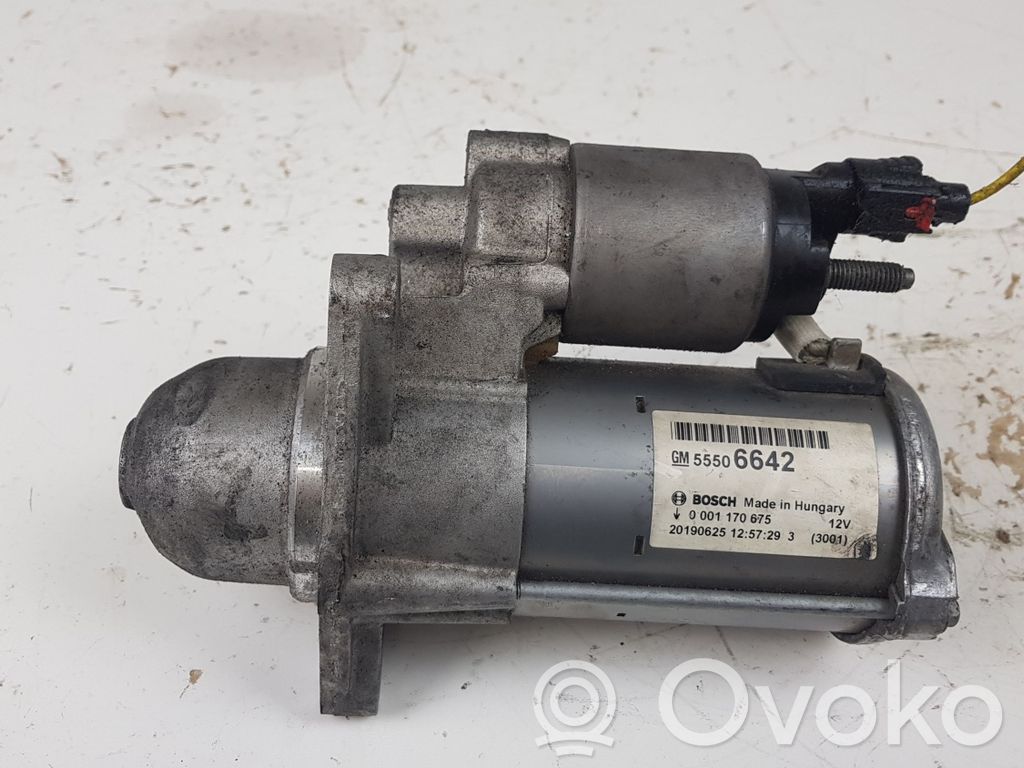 Motor de arranque   0001170675,GM55506642
