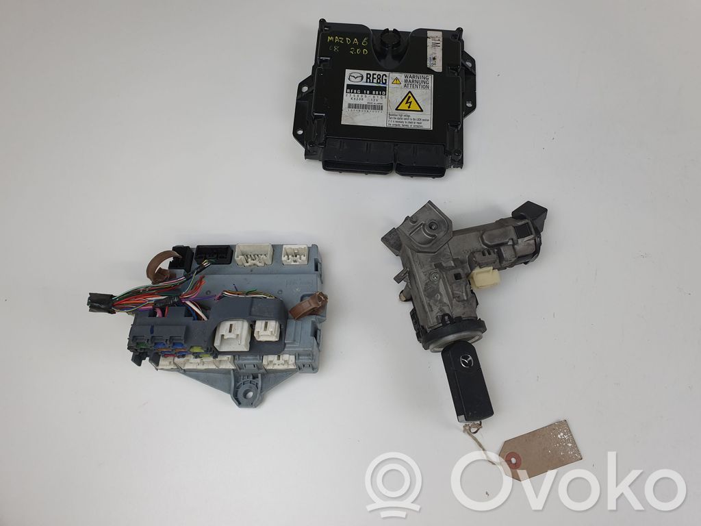 Engine ECU kit and lock set   2758008103,RF8G18881D,GS1D66938A