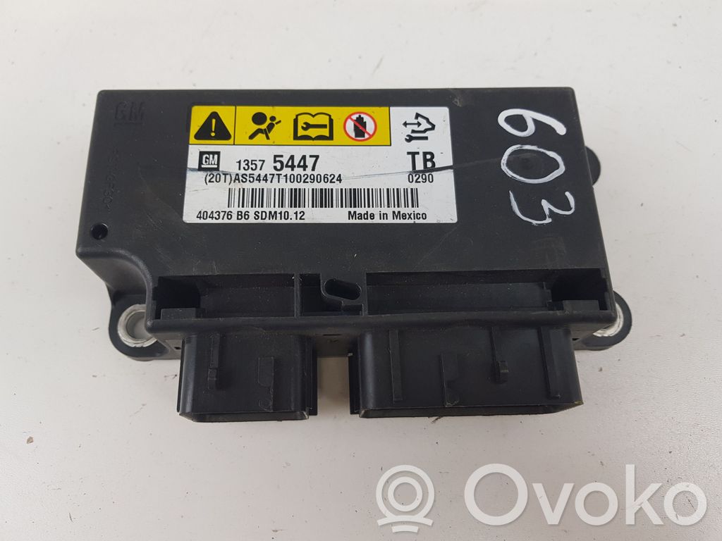 Airbag control unit/module   13575447,13575447TB