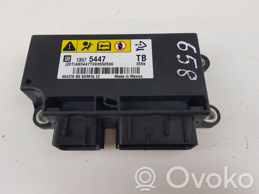 Opel Insignia A Airbag control unit/module 
