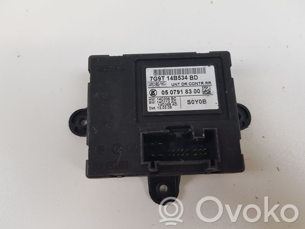 Ford Mondeo MK IV Unité de commande module de porte 