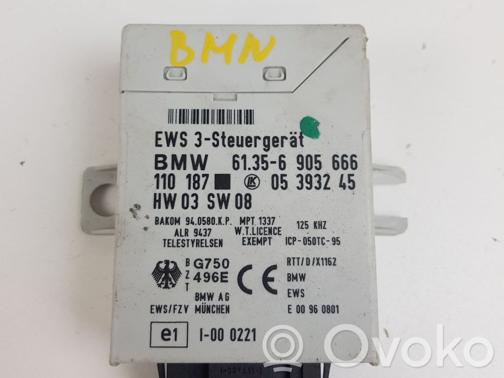 BMW 3 E46 Immobilizer control unit/module 