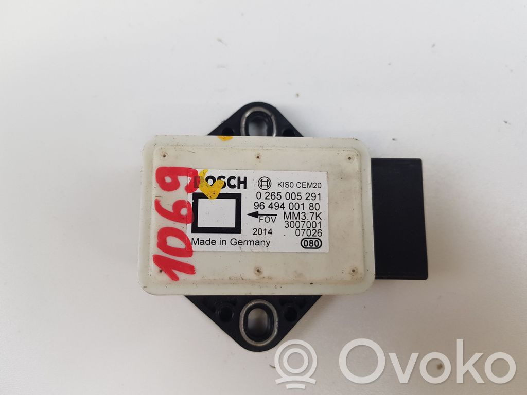 Citroen C4 I Picasso ESP acceleration yaw rate sensor 