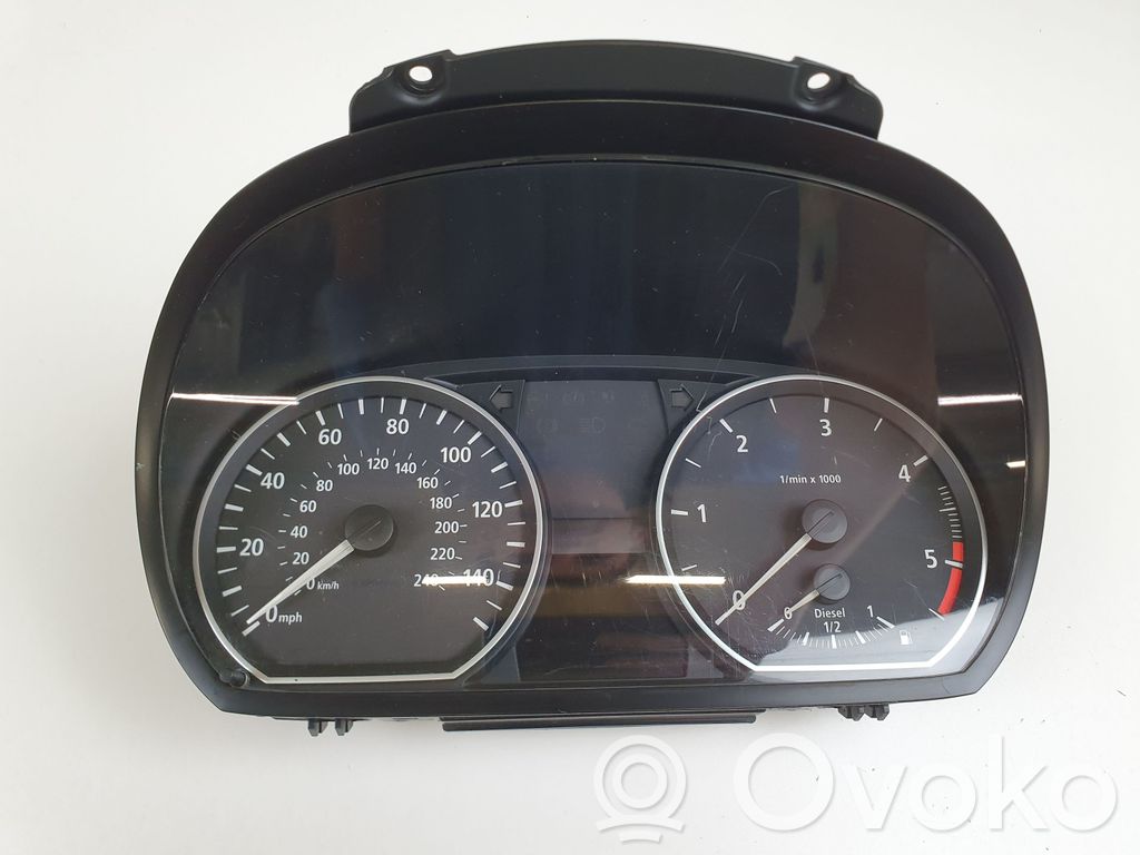 BMW 1 E81 E87 Speedometer (instrument cluster) 