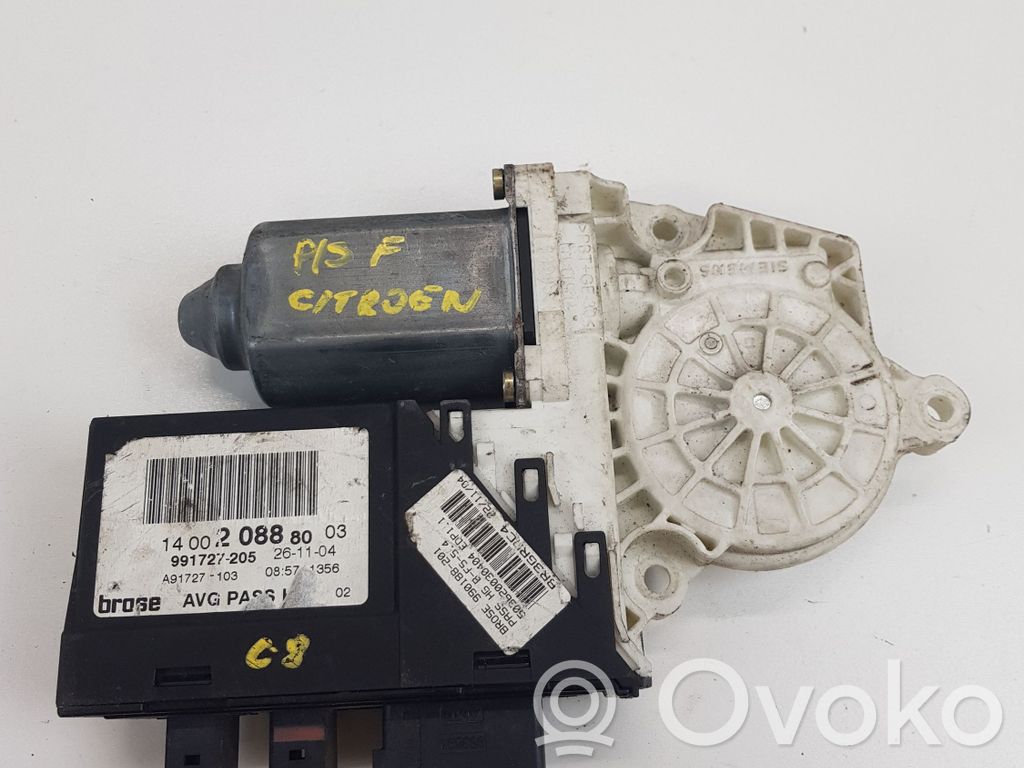 Front door window regulator motor   991727205,101387200774