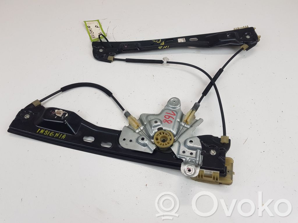 Mechanizm podnoszenia szyby przedniej bez silnika   13302451