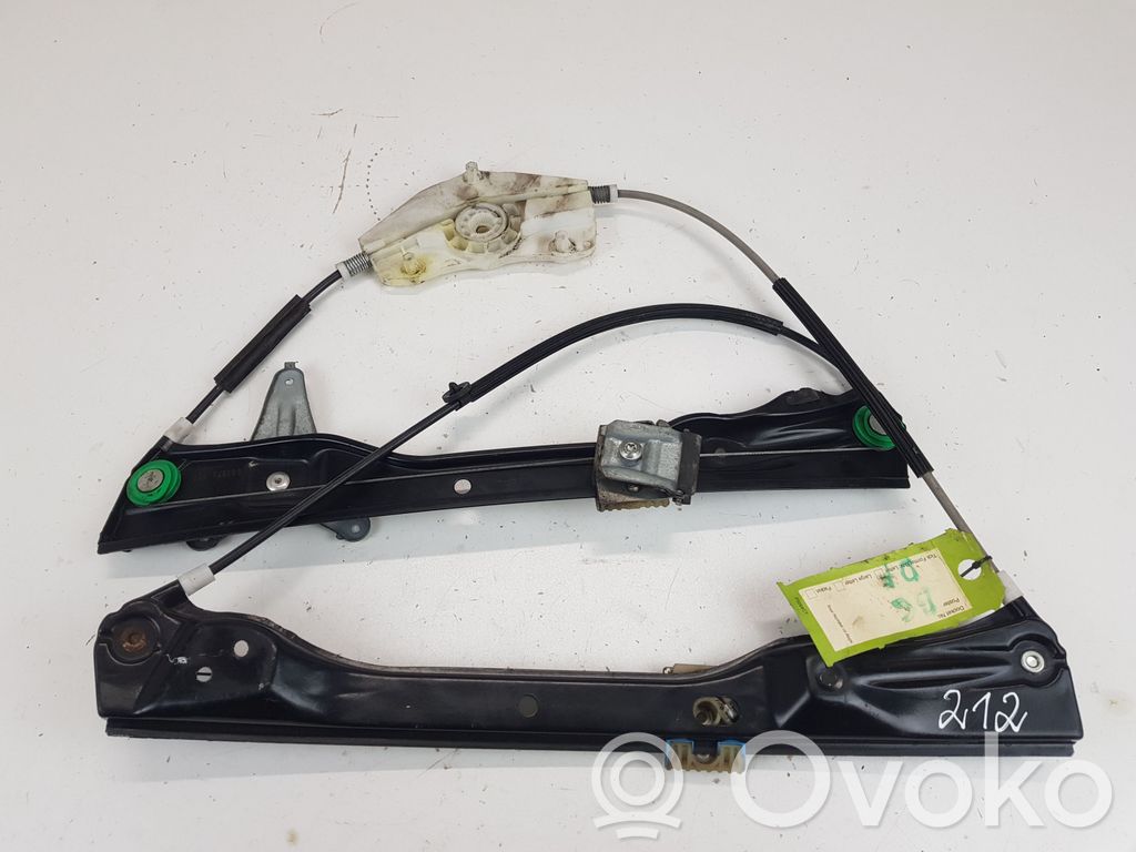 Volkswagen PASSAT B6 Mechanizm podnoszenia szyby przedniej bez silnika 