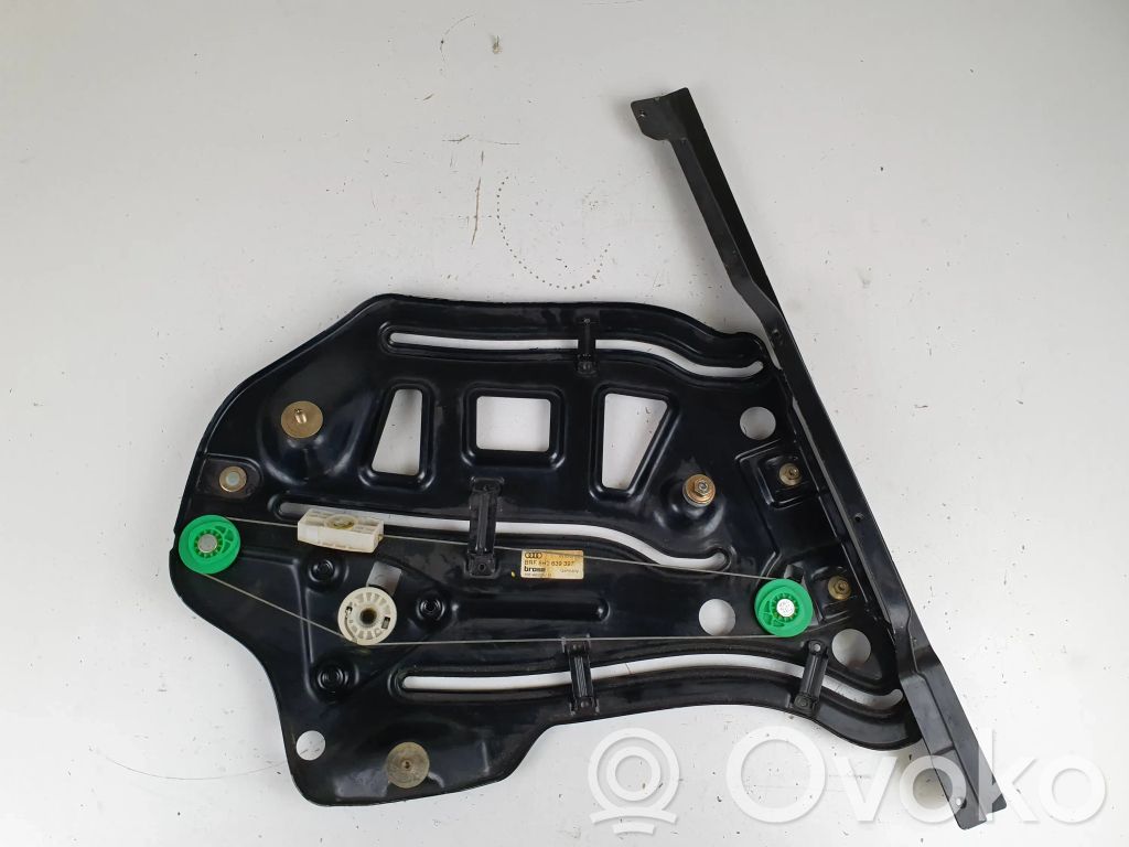 Audi A4 S4 B7 8E 8H Mechanizm podnoszenia szyby tylnej bez silnika 
