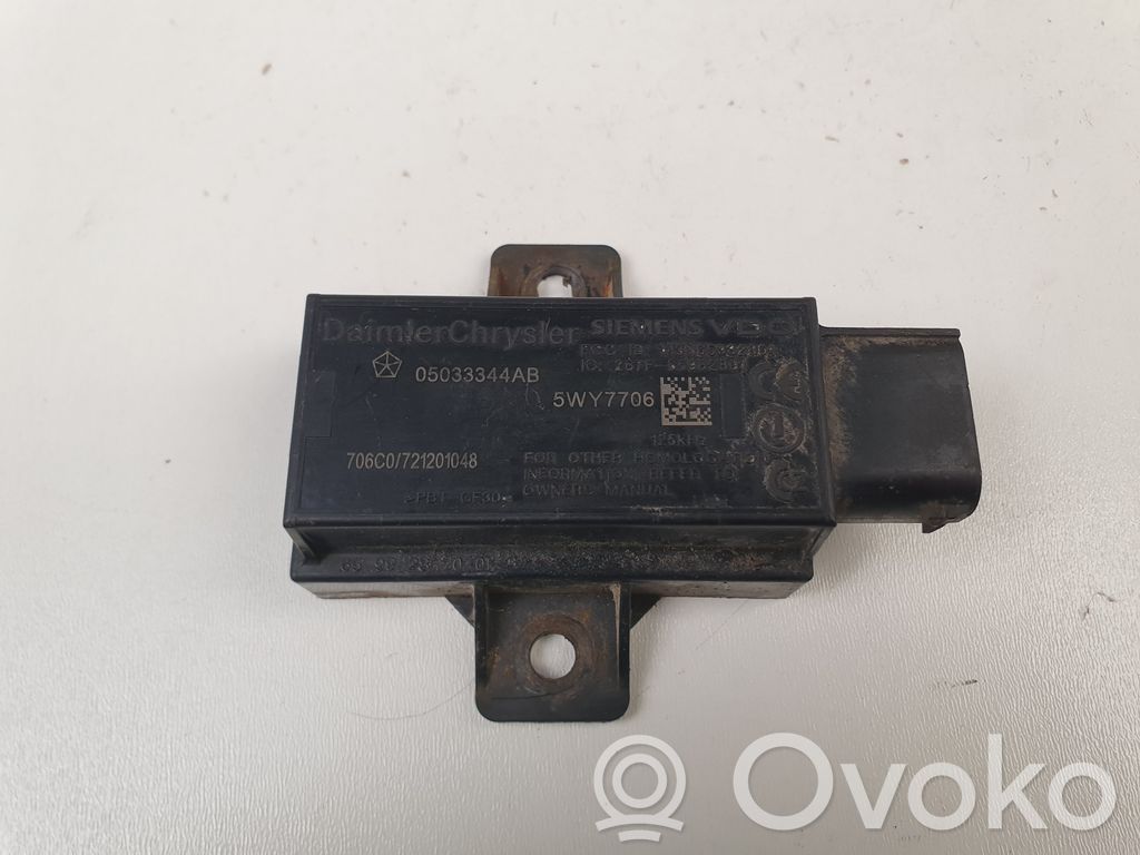 Chrysler Sebring (JS) Tire pressure sensor 