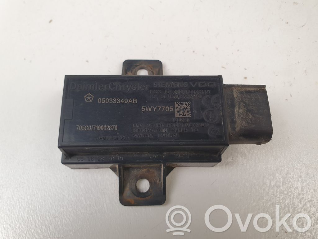 Chrysler Sebring (JS) Tire pressure sensor 