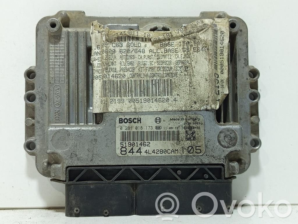 Engine control unit/module   0281018173,0281018173,844A3000