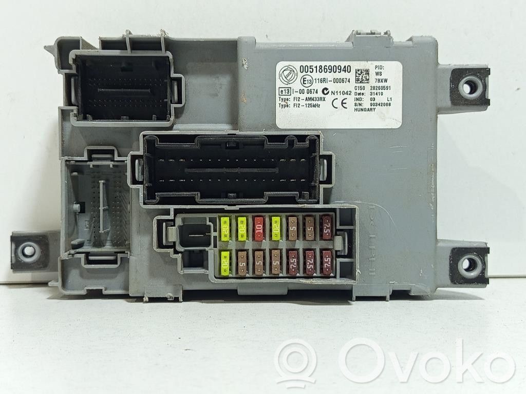 Fiat Punto Evo Modulo fusibile 