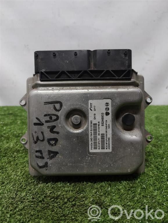 Fiat Panda III Engine ECU kit and lock set 