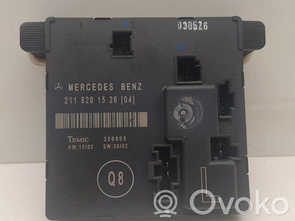 Mercedes-Benz E W211 Door control unit/module 