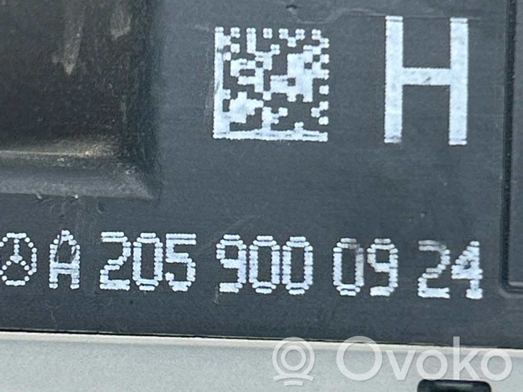 Mercedes-Benz C W205 Przycisk zapłonu Start / Stop 