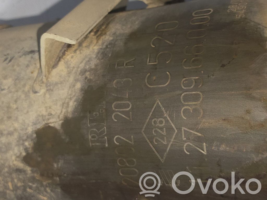 Dacia Duster Catalyst/FAP/DPF particulate filter 