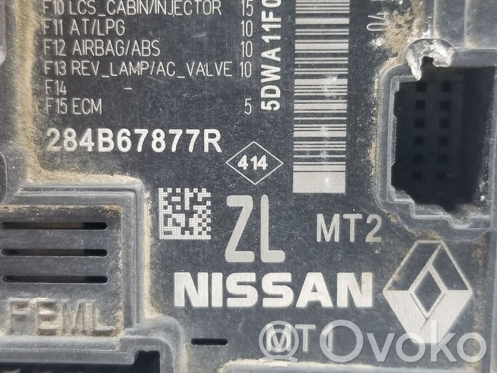 Módulo de fusible   284B67877R