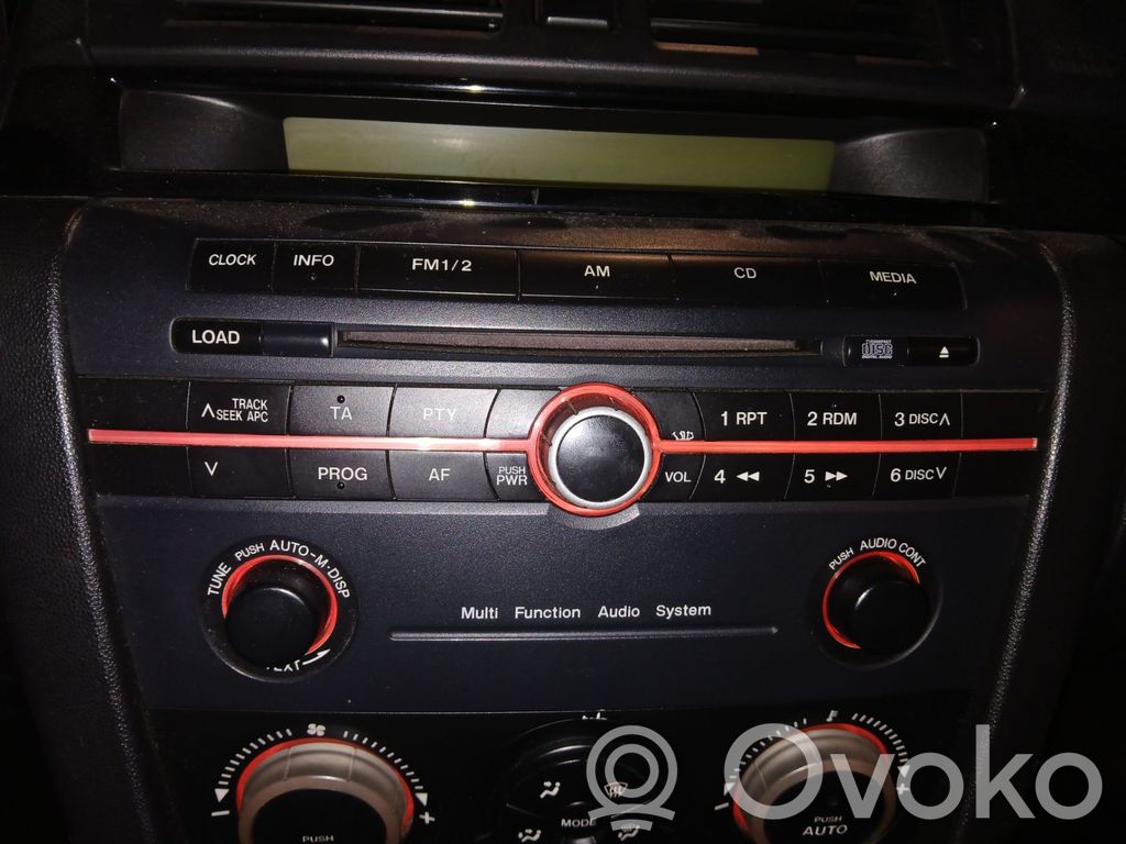 Mazda 3 I Unitate principală radio/CD/DVD/GPS 