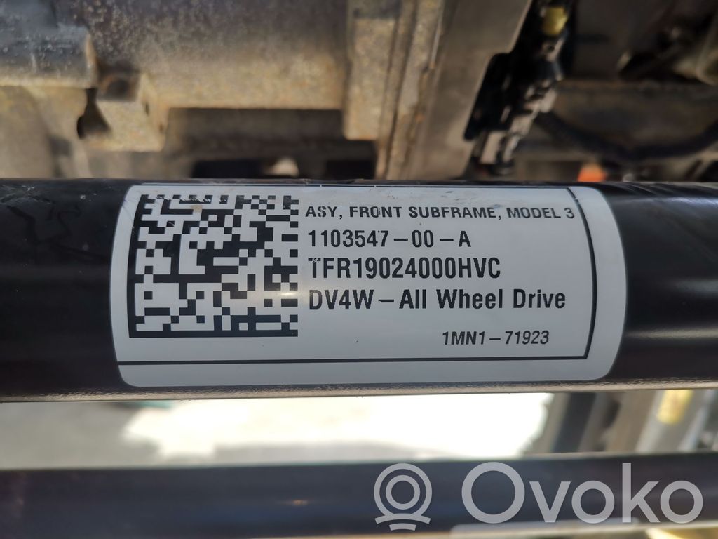 Tesla Model 3 Front subframe 