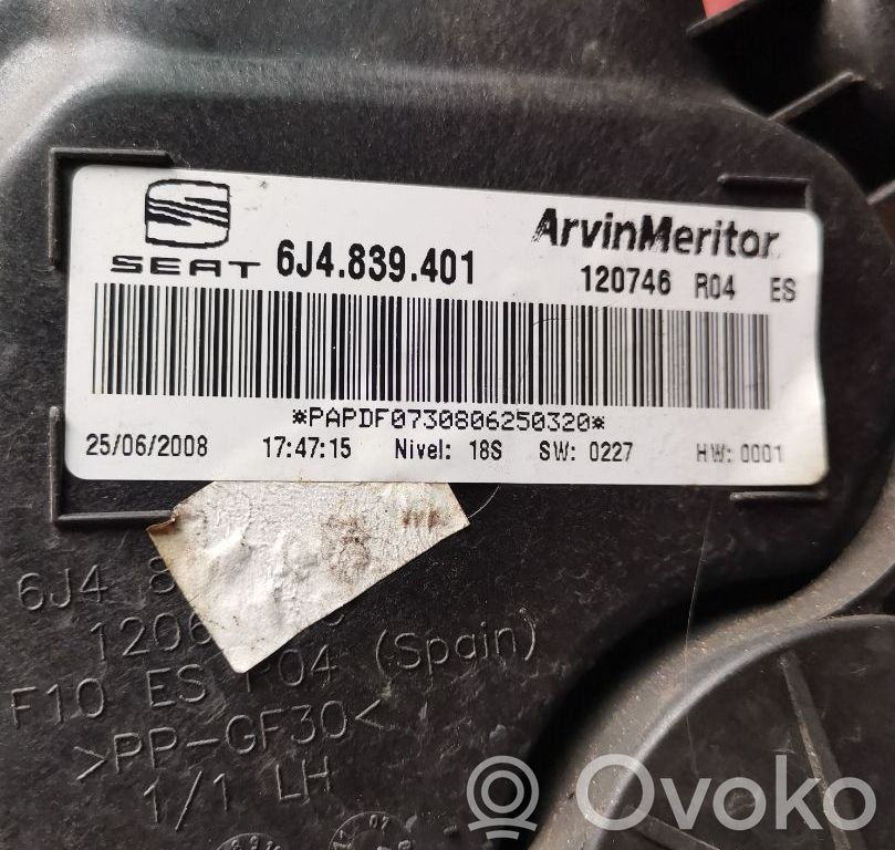 Seat Ibiza IV (6J,6P) Fensterheber elektrisch mit Motor Tür hinten 