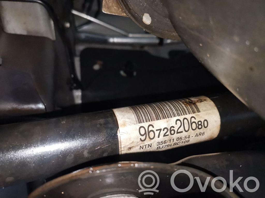 Eje de transmisión delantero   9672620680