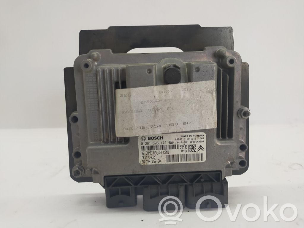 Citroen C4 II Moottorin ohjainlaite/moduuli 