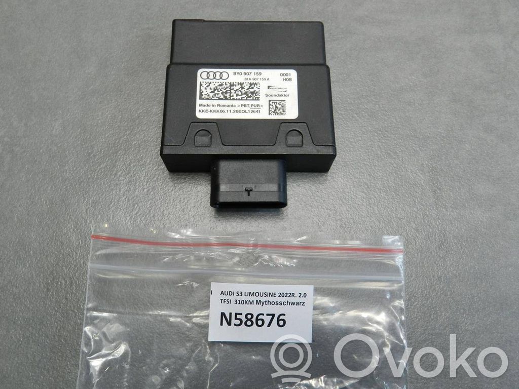 Audi A3 8Y HiFi Audio sound control unit 