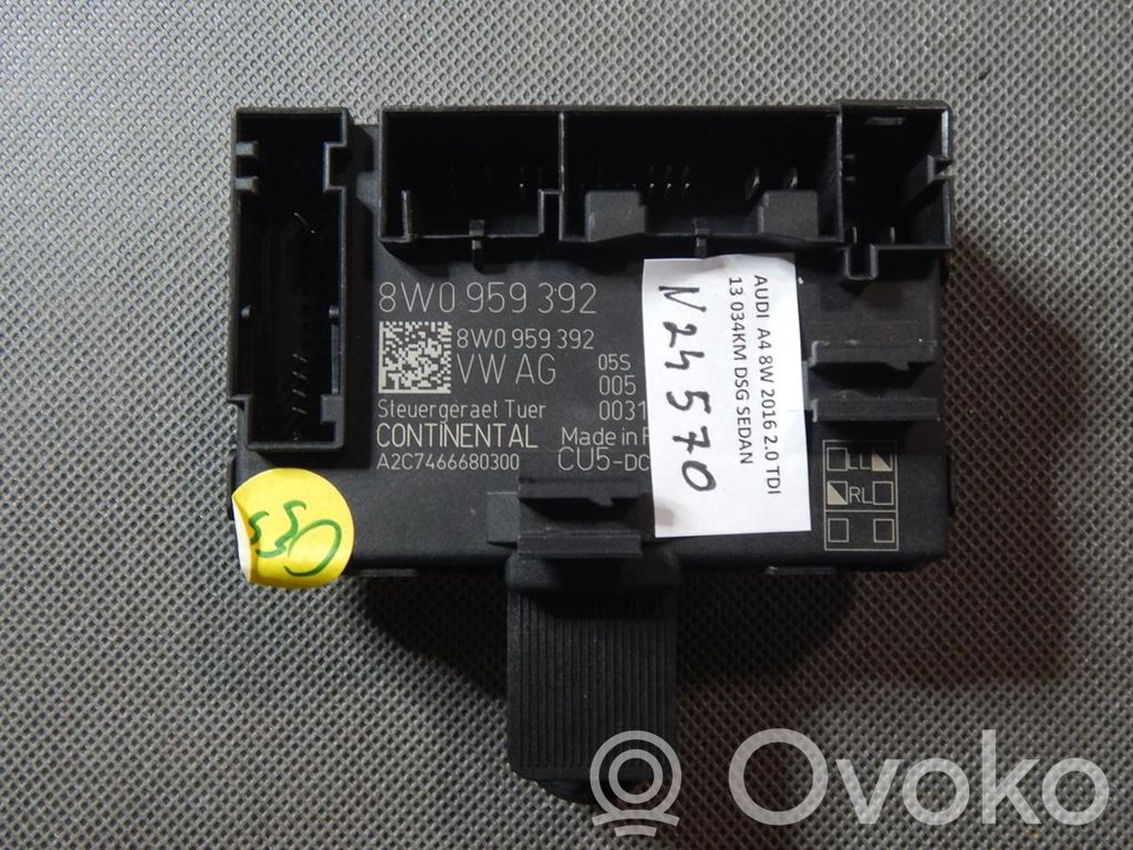Door control unit/module   8W0959392