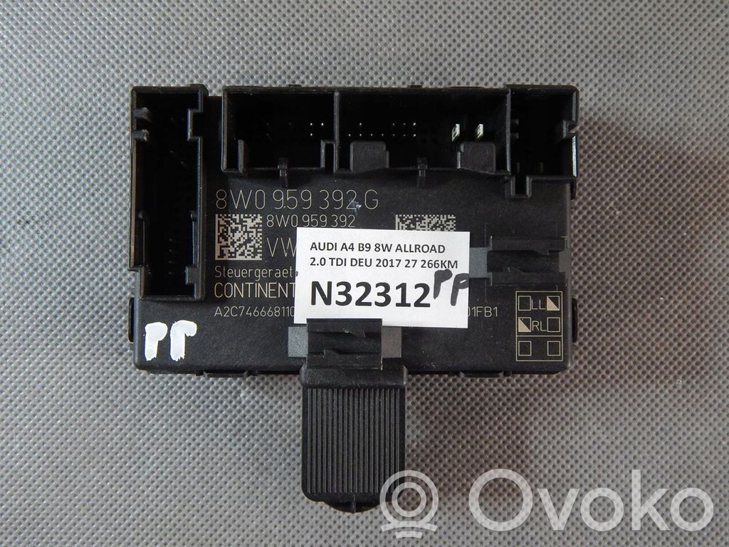 Audi A4 Allroad Door control unit/module 
