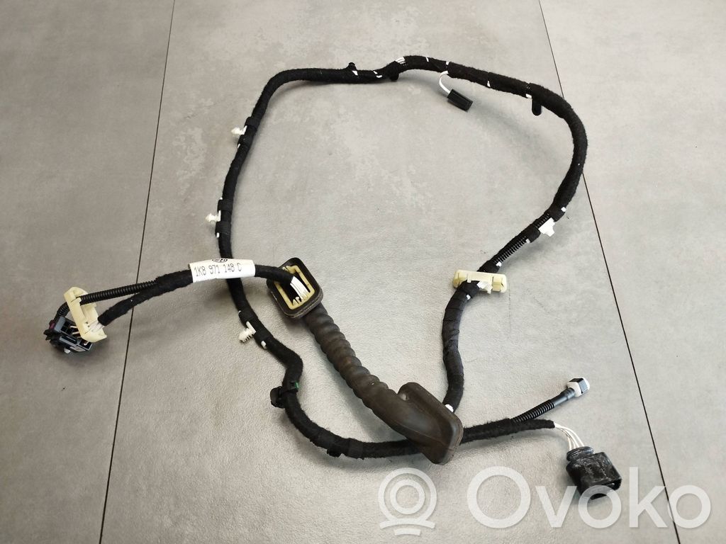 Volkswagen Scirocco Arnés de cableado de la puerta trasera/maletero 
