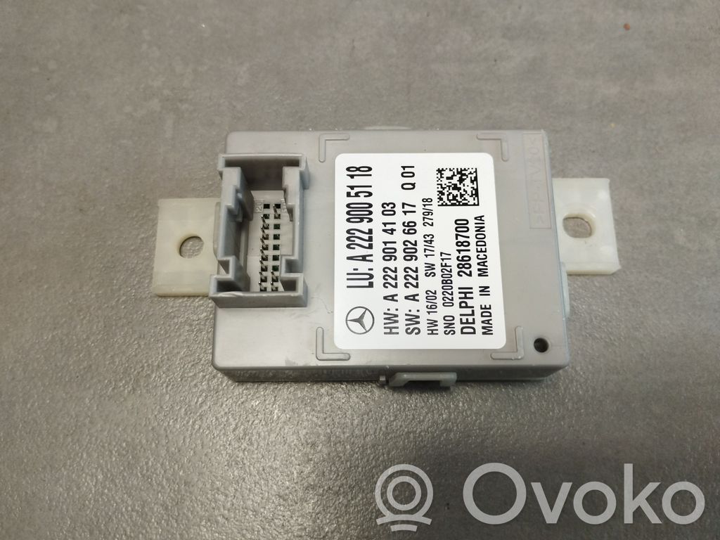 Mercedes-Benz E W213 Module d'éclairage LCM 