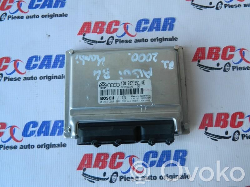Unité de commande, module ECU de moteur   0261204807,4D0907551AE