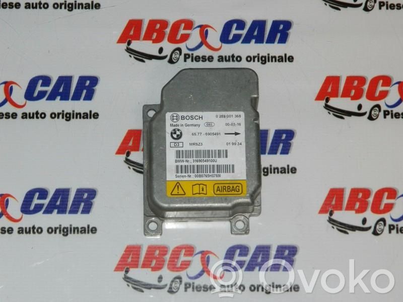 Unidad de control/módulo del Airbag   0285001368,65776905491