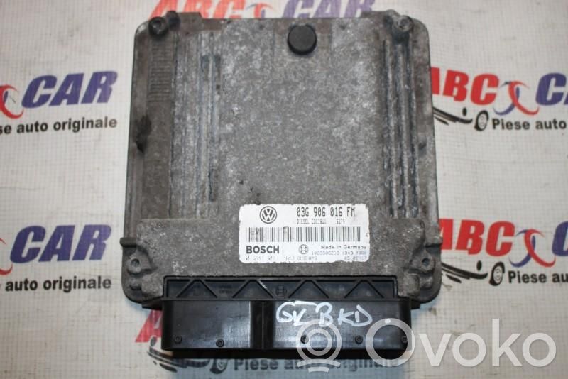 Engine control unit/module ECU   0281011903,03G906016FM