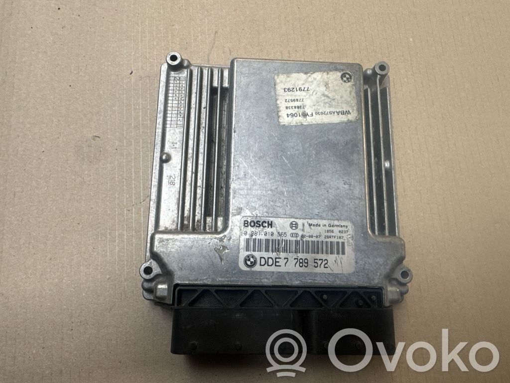 Centralina/modulo del motore   0281010565,7789572
