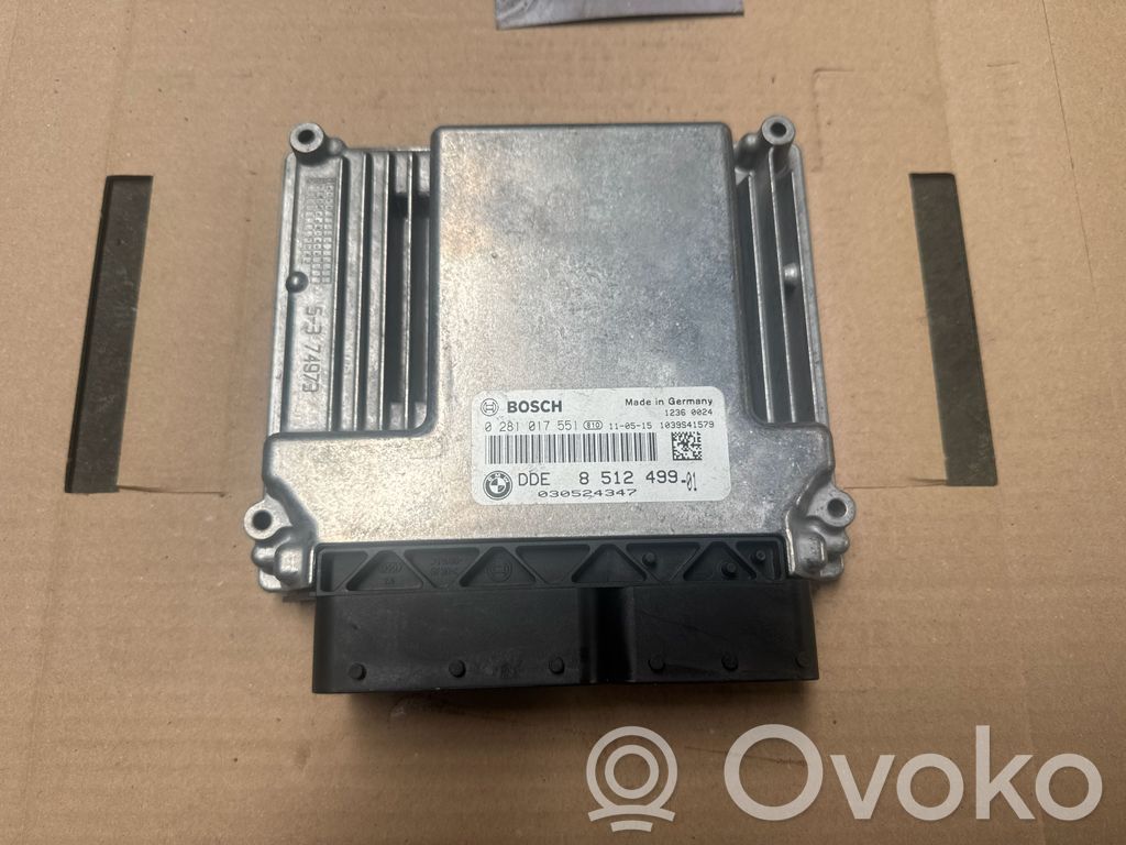 Unidad de control/módulo del motor   8512499,0281017551,030524347