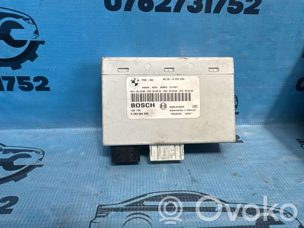 Unité de commande, module PDC aide au stationnement   9252639,0263004509,6002JC0000