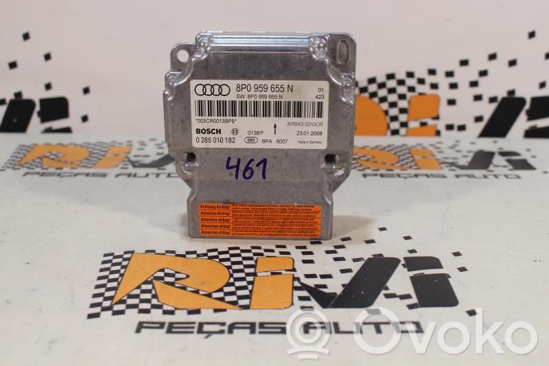 Airbag control unit/module   8P0959655N,0285010182,8P0959655N