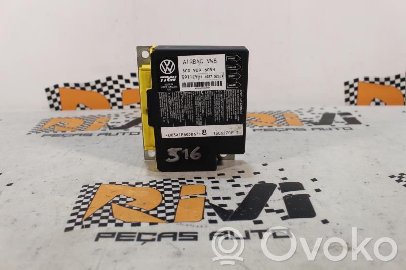 Airbag control unit/module   3C0909605H,391129,3C0909605H