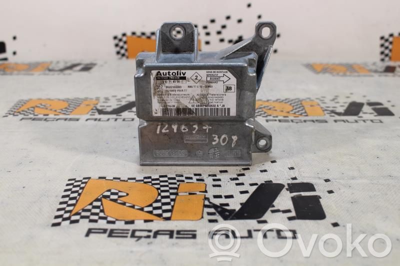 Unidad de control/módulo del Airbag   9665100080,610714900,9665100080