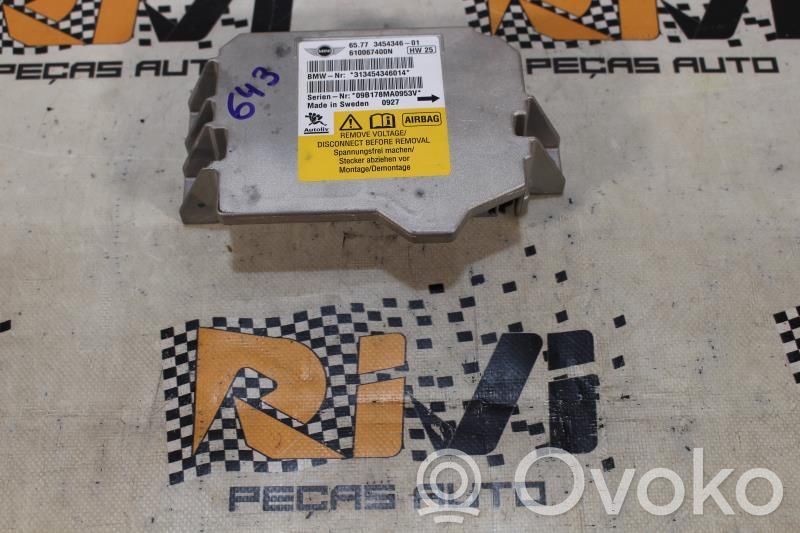 Centralina/modulo airbag   3454346,3454346,6100067400N