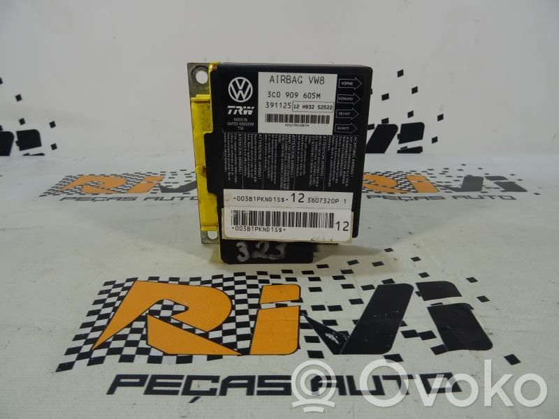 Airbag control unit/module   3C0909605M,391125,3C0909605M