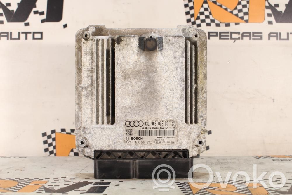 Unidad de control/módulo del motor   03L906022BQ,0281014707,1039S28752,20TDI140CV