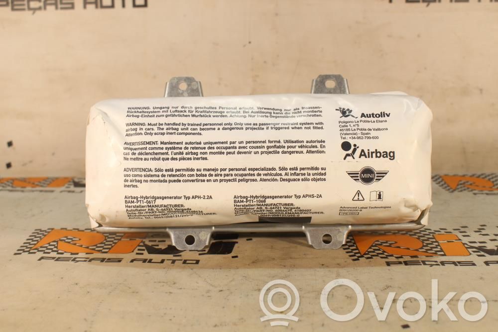 Mini Cooper Countryman R60 Poduszka powietrzna Airbag pasażera 