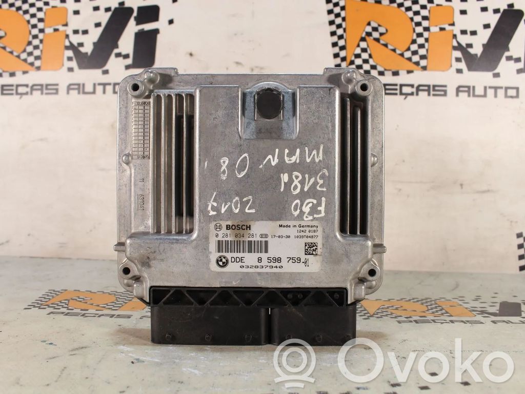 Engine control unit/module   8598759,0281034281,1039T04877