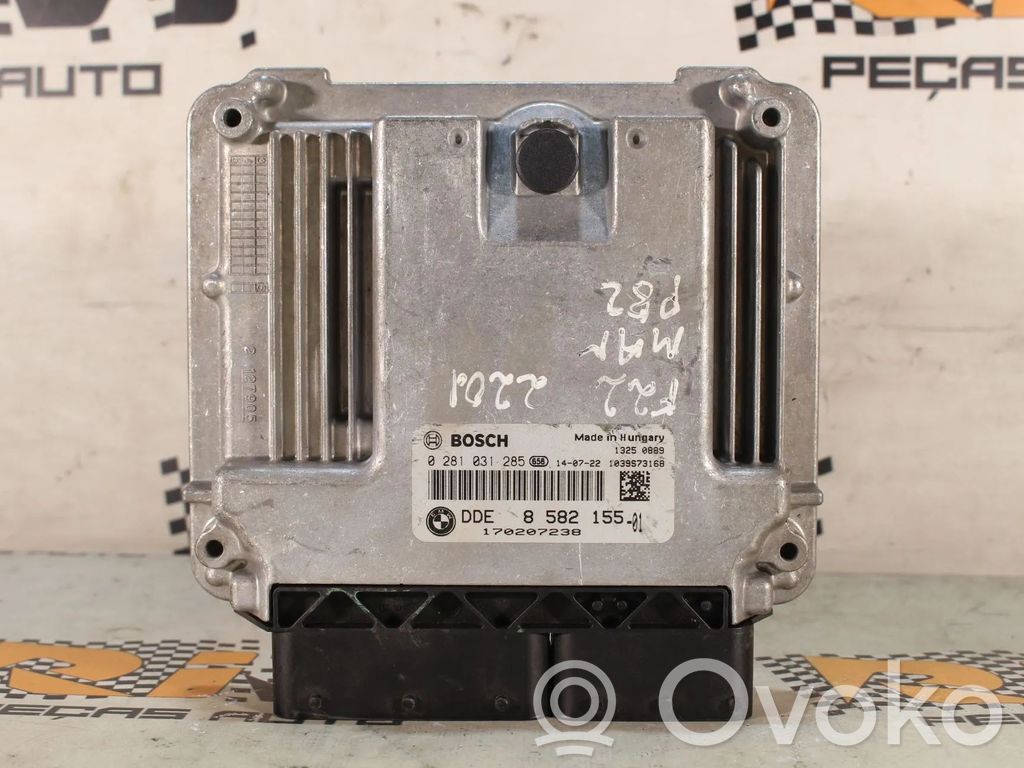 Engine control unit/module   8582155,0281031285,1039S73168